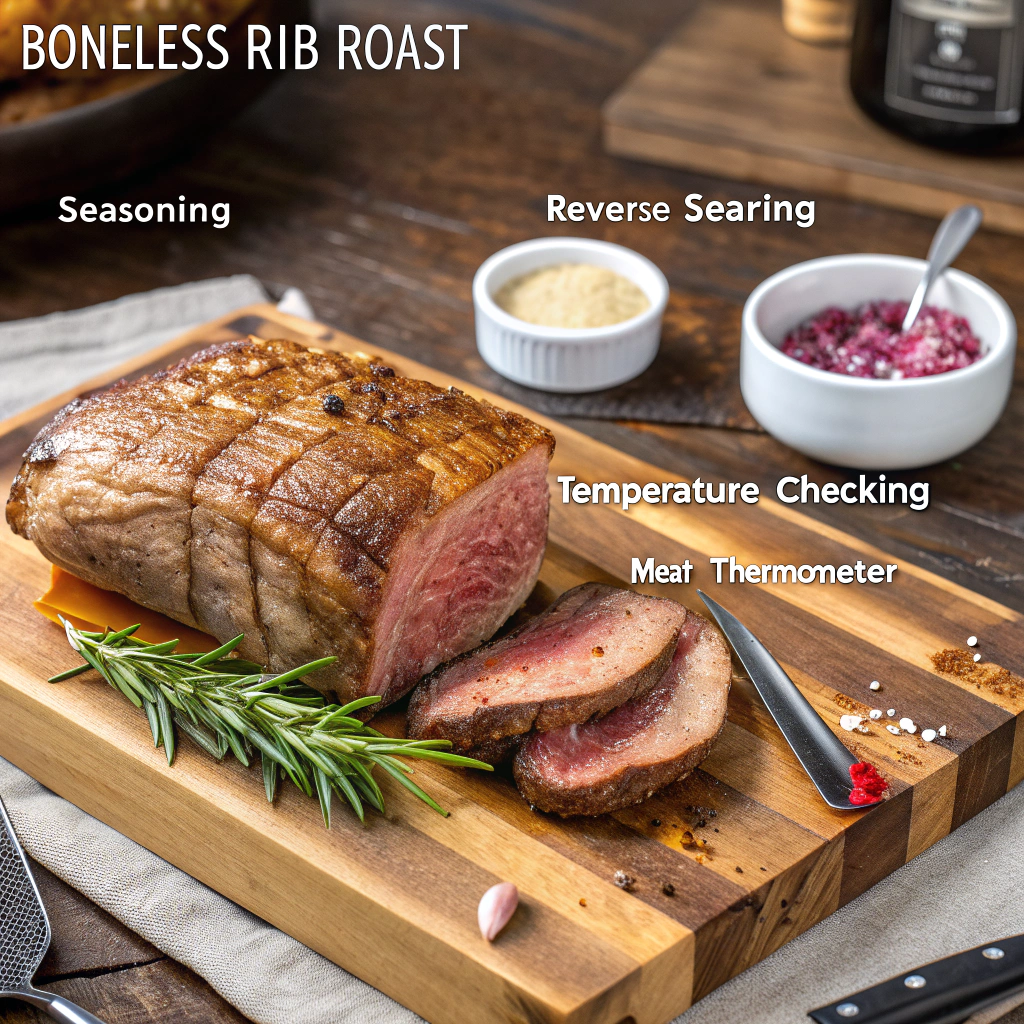 boneless rib roast recipeStep-by-Step-Instructions