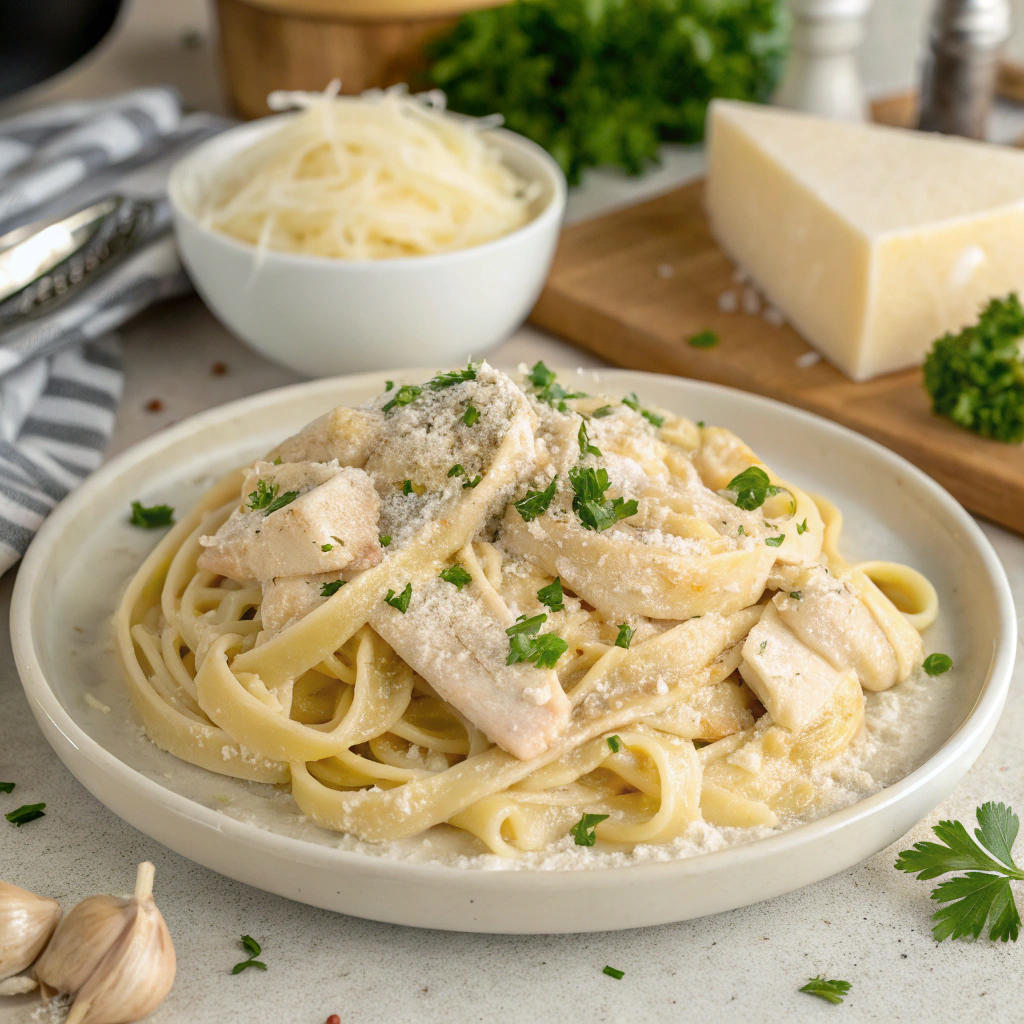 chicken alfredo recipesStep-by-Step-Instructions