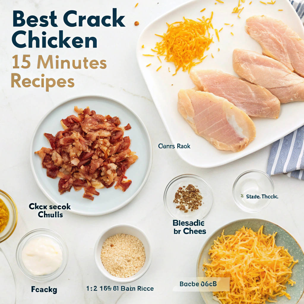 crack chicken recipeStep-by-Step-Instructions