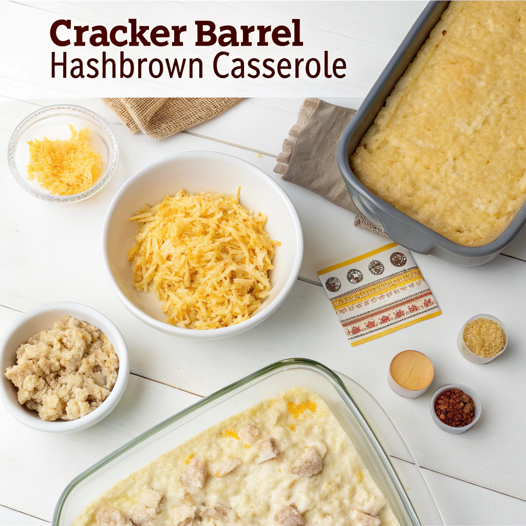 cracker barrel hashbrown casserole recipeStep-by-Step-Instructions