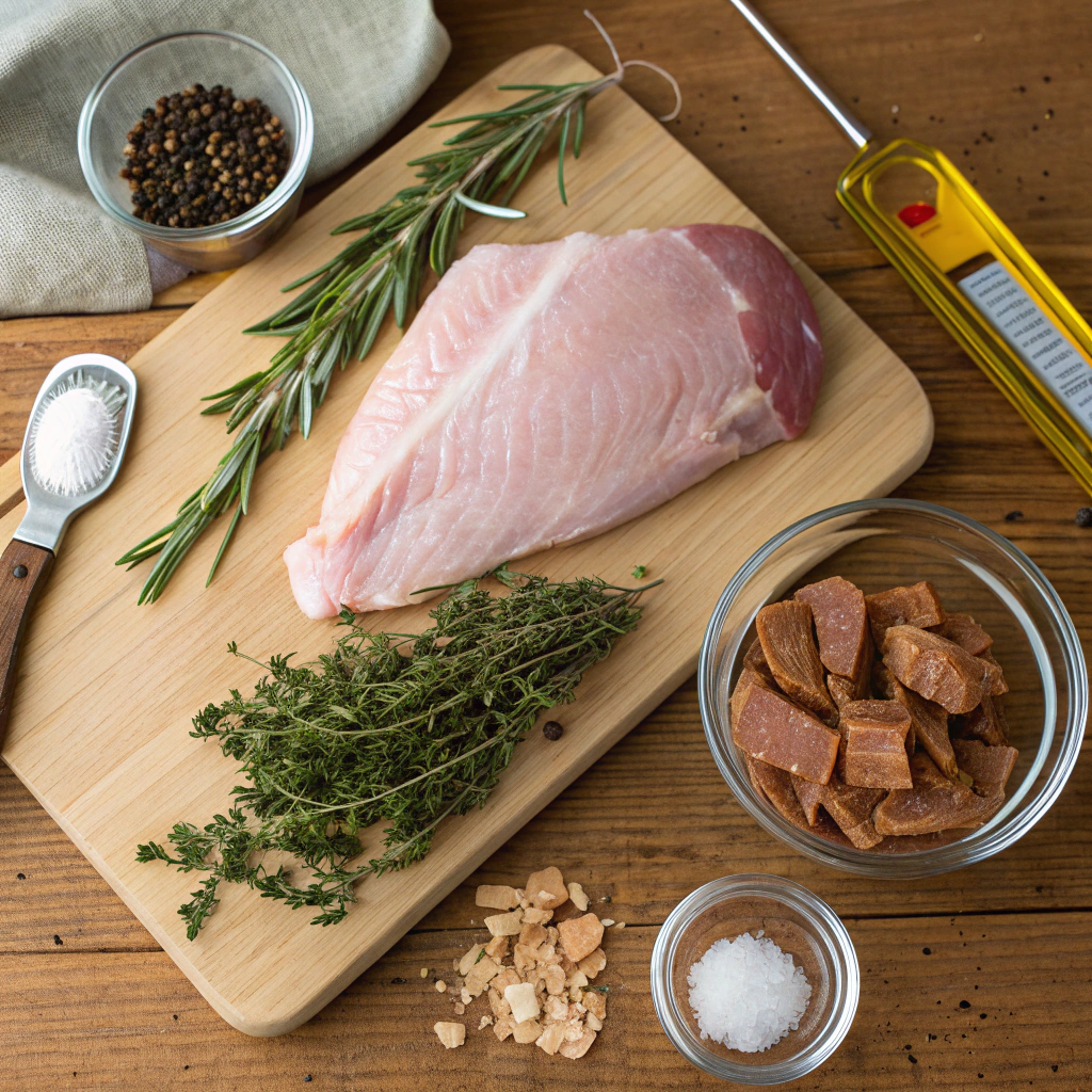 smoked turkey breast recipeIngredients