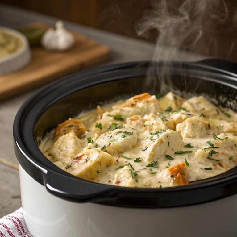chicken and cream cheese slow cooker
