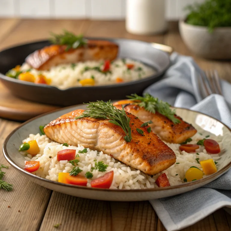 salmon and rice recipe
