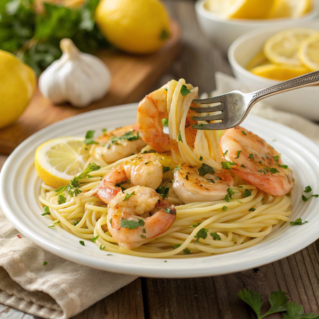 shrimp scampi recipe without wine