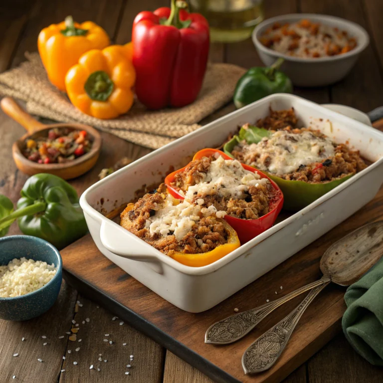 stuffed pepper casserole recipe