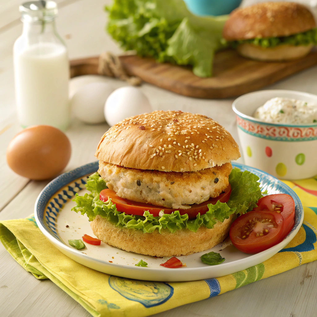 tuna burger recipe