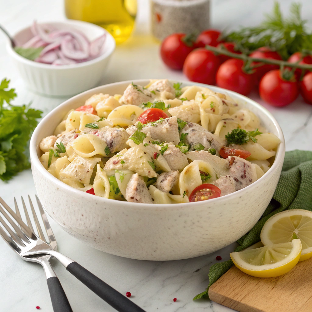 tuna salad recipe with pasta